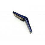 Ανδρικό δερμάτινο πορτοφόλι "Kion" Ds-324 black blue